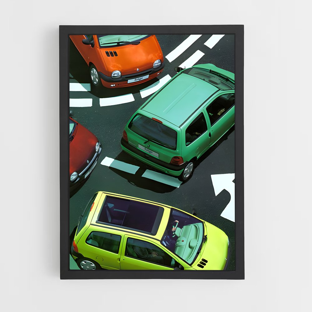 Poster Twingo Parade – affiche Renault (vue 2)